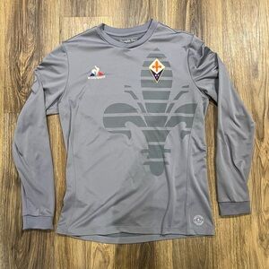 2015-16 Fiorentina GK Goalkeeper Jersey Le Coq Sportif Grey Mens Large
